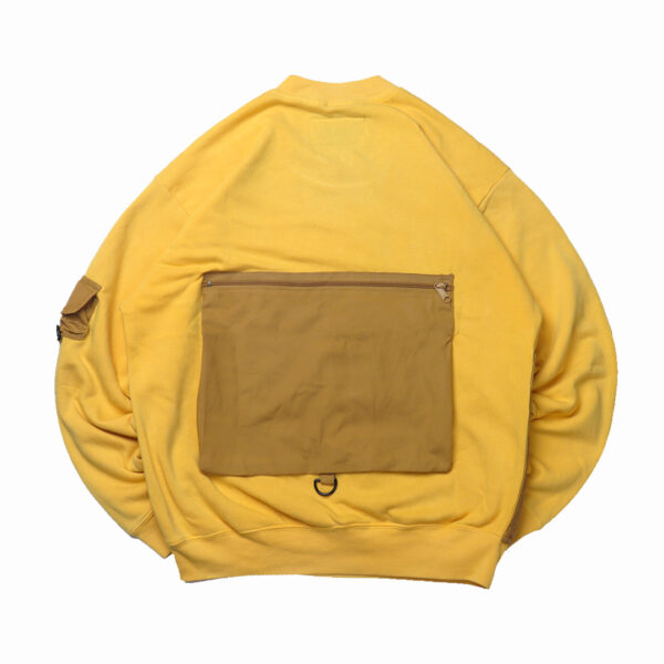 Reworked Nike Tactical Crewneck Yellow Mustard