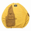 Reworked Nike Tactical Crewneck Yellow Mustard