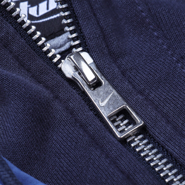 Reworked Nike Tactical Zip-up Hoodie navy Blue