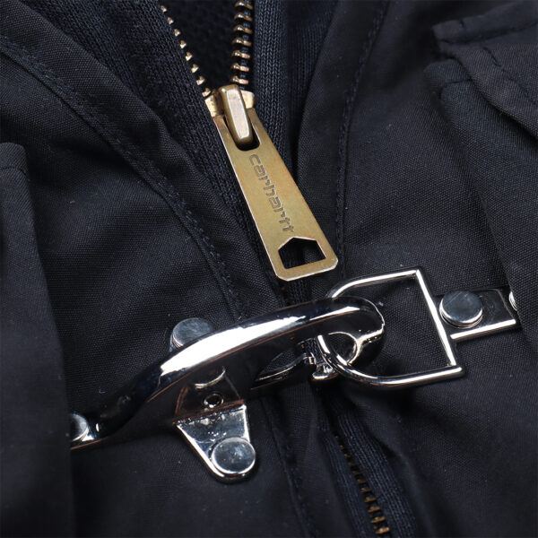 Carhartt RD Tactical Crop Zip-up Hoodie Fireman Clasp Buckle