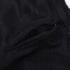 Reworked Carhartt RD Tactical Crop Zip Hoodie Black Red