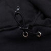 Reworked Carhartt RD Tactical Crop Zip Hoodie Black Red